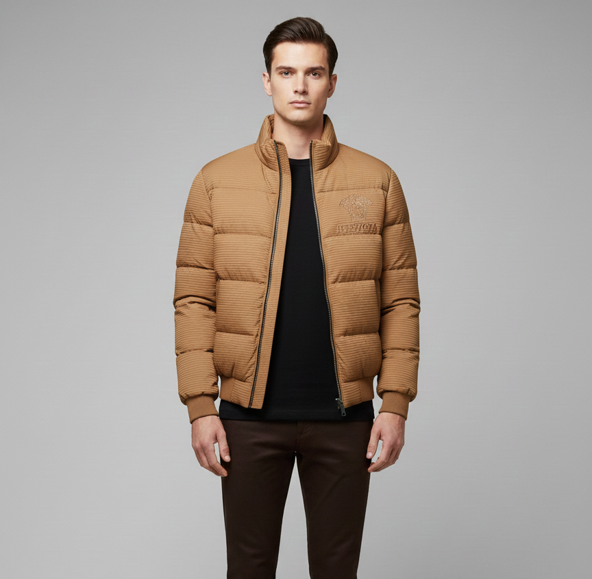 Puffer Jacket (Golden)