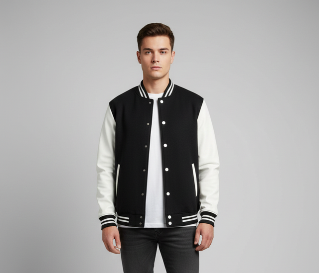 Baseball  Jacket (Black)