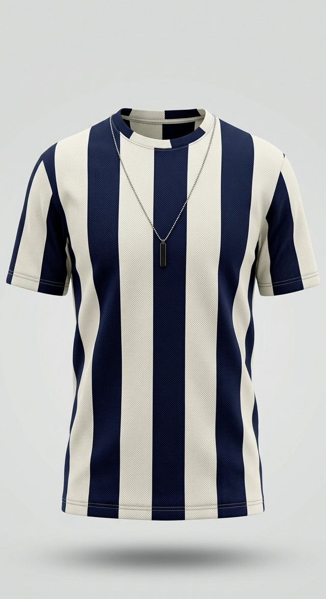 Men's Retro Shirt (Blue)