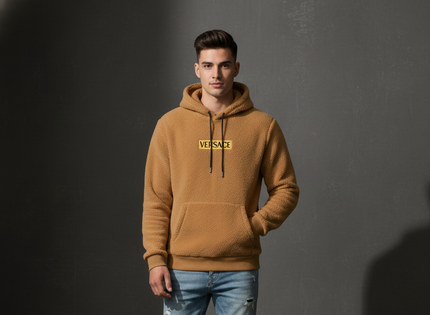 Versace Hoodie (Camel)