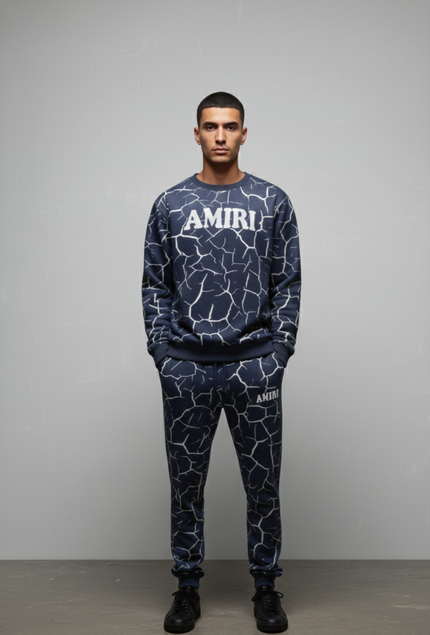 Amiri Midnight Blue Tracksuit
