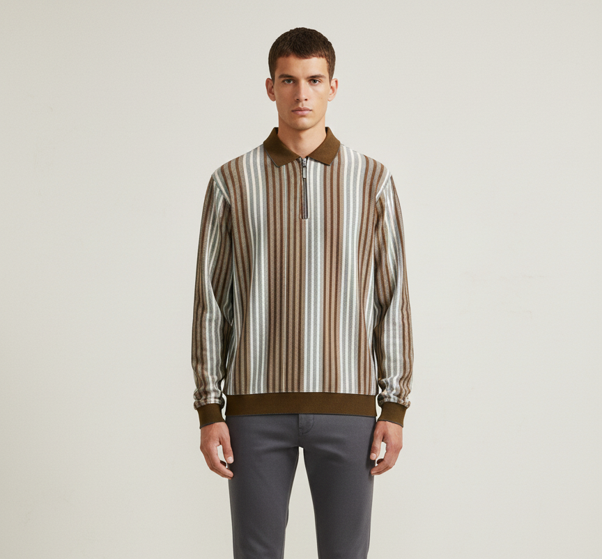 Old Money Zip-Up ZM-02