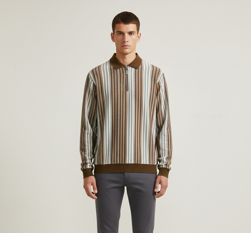 Old Money Zip-Up ZM-02