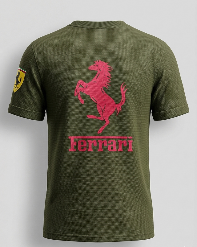 Ferrari Shirt (Olive)