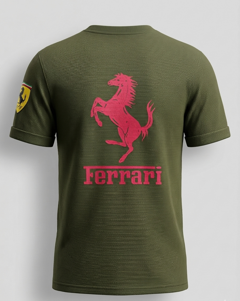 Ferrari Shirt (Olive)