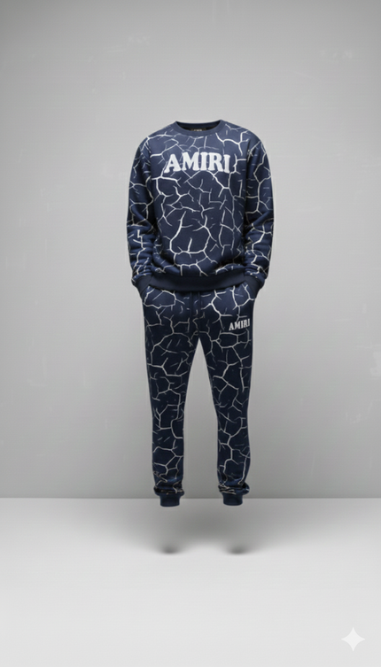 Amiri Midnight Blue Tracksuit