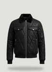 Men’s Bomber Leopard Jacket