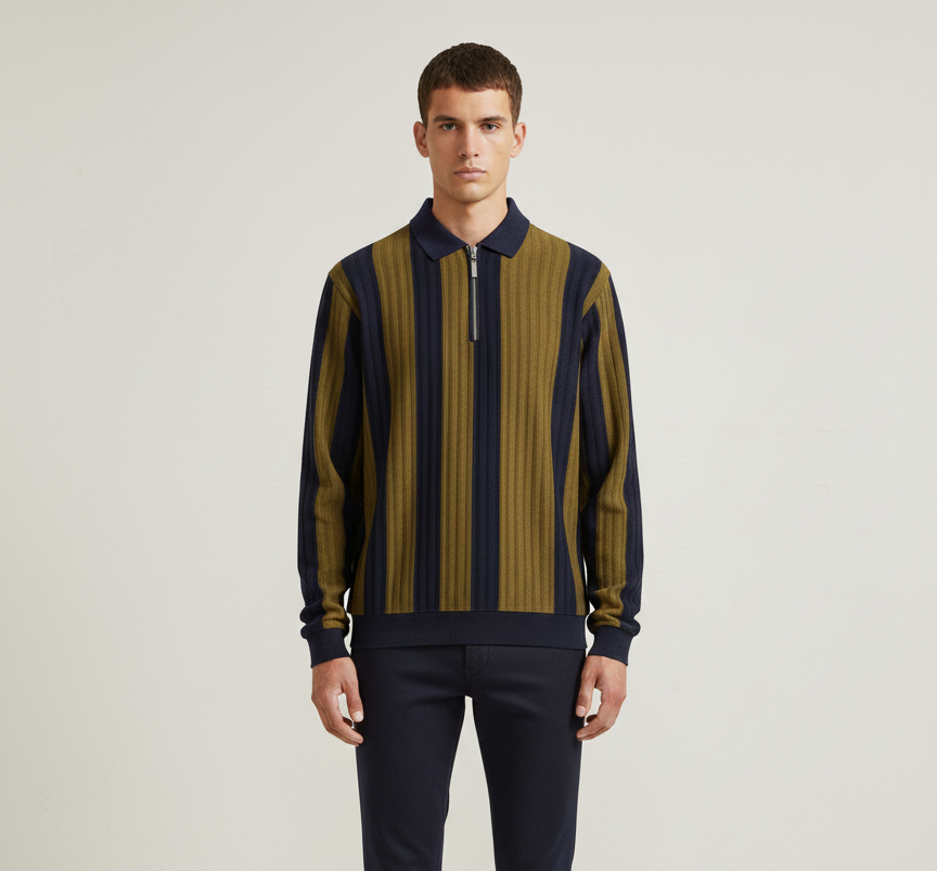 Old Money Zip-Up ZM-04