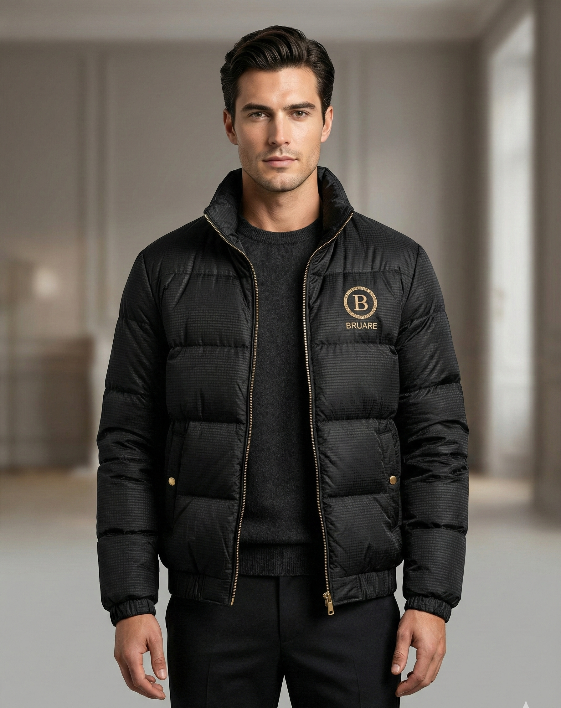 Mens Black Jacket  PJ-05