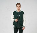 Baseball  Jacket (Green)