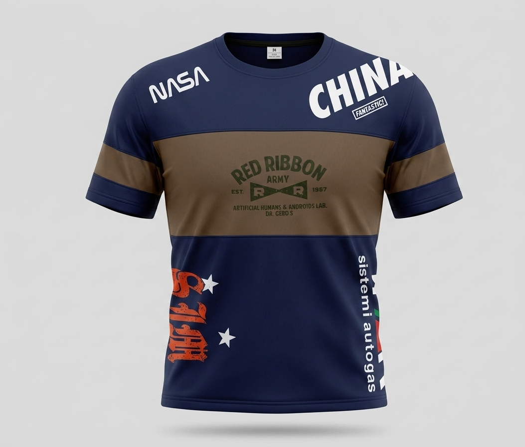 Men's Multi-Graphic T-Shirt -04