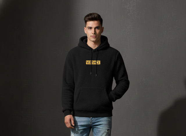 Versace Hoodie (Black)