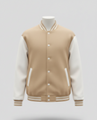 Baseball  Jacket (Beige)