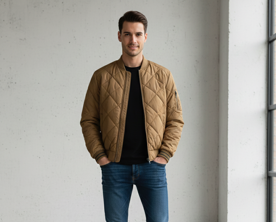 Puffer Jacket JK-02 (Golden)