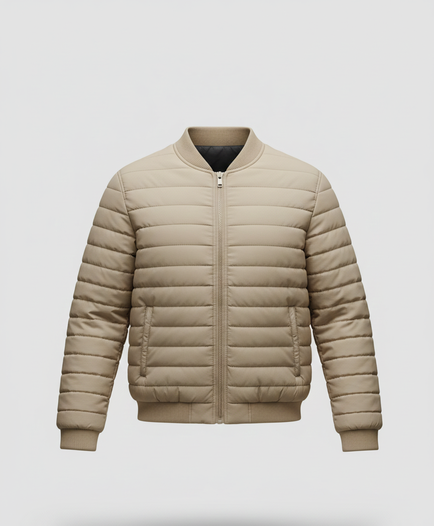 Puffer Jacket (Camel)