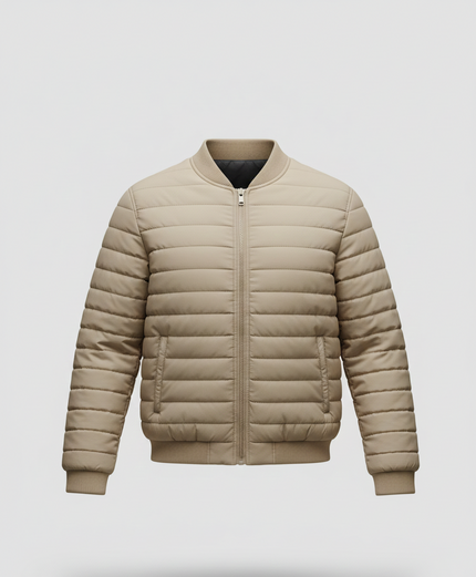 Puffer Jacket (Camel)