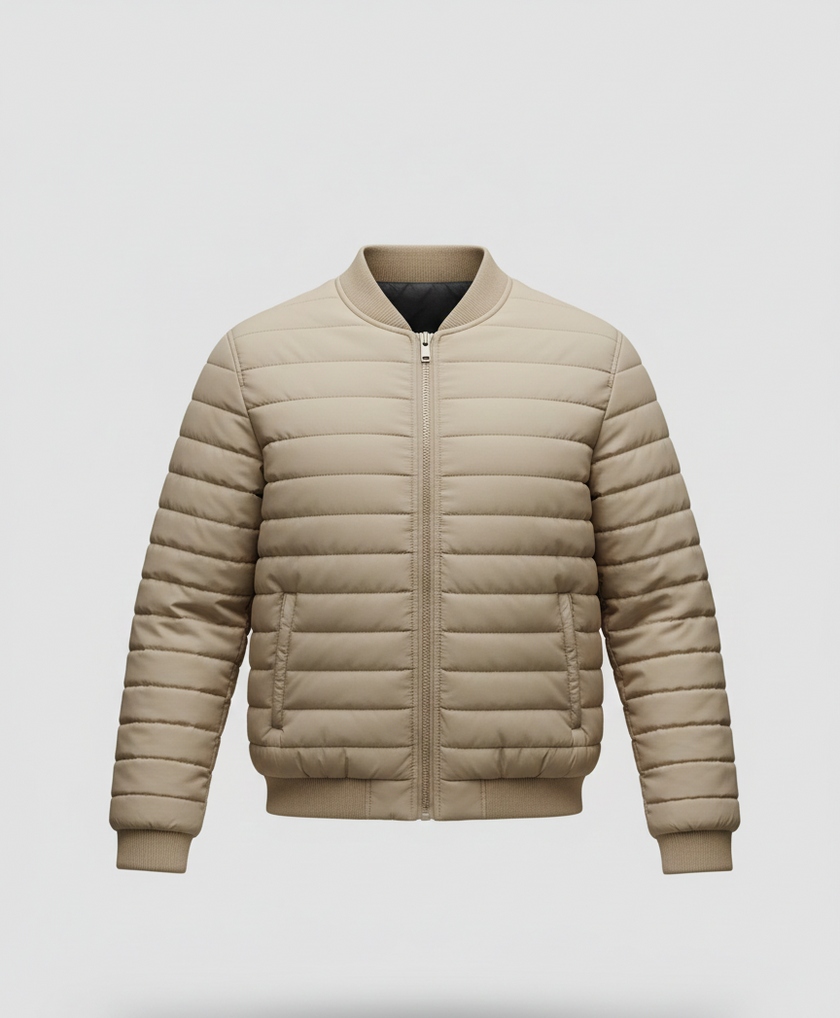 Puffer Jacket (Camel)