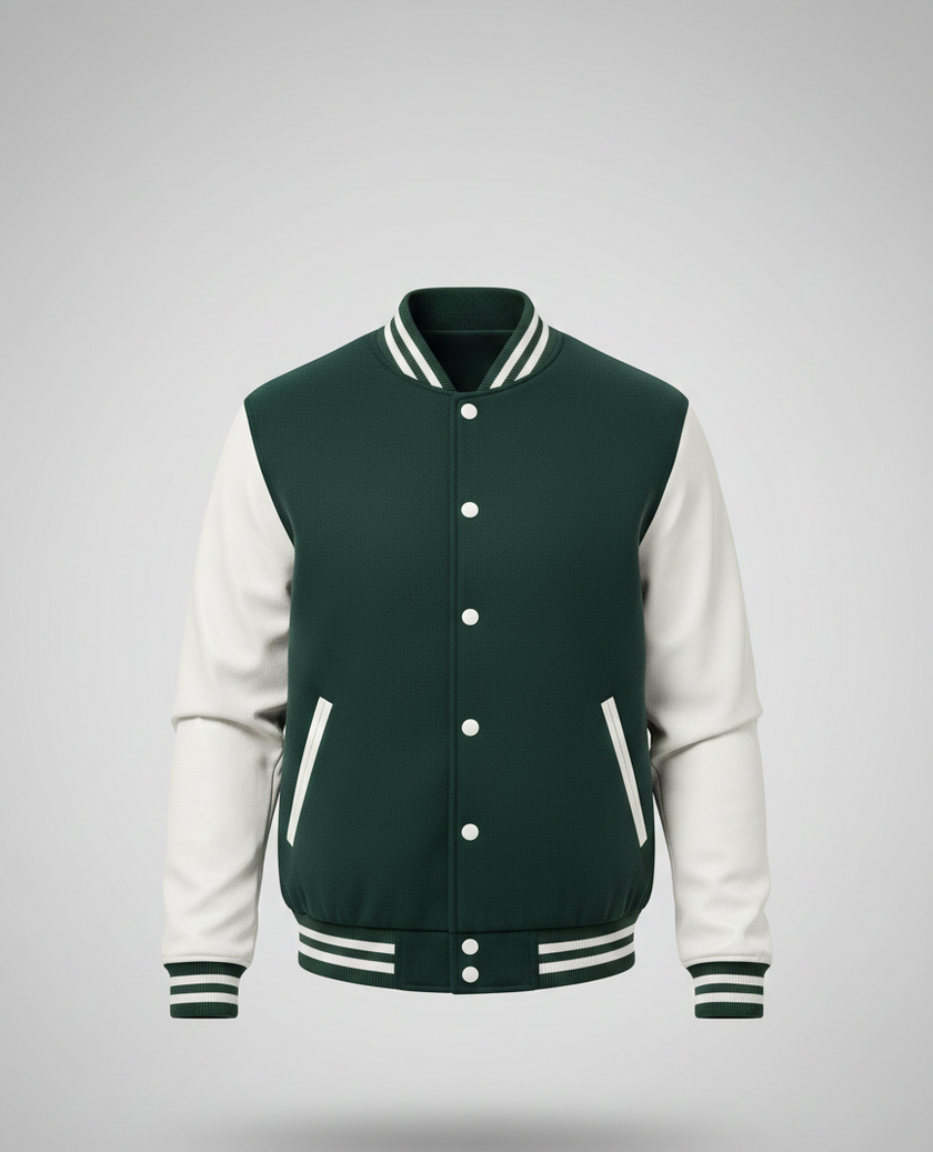 Baseball  Jacket (Green)