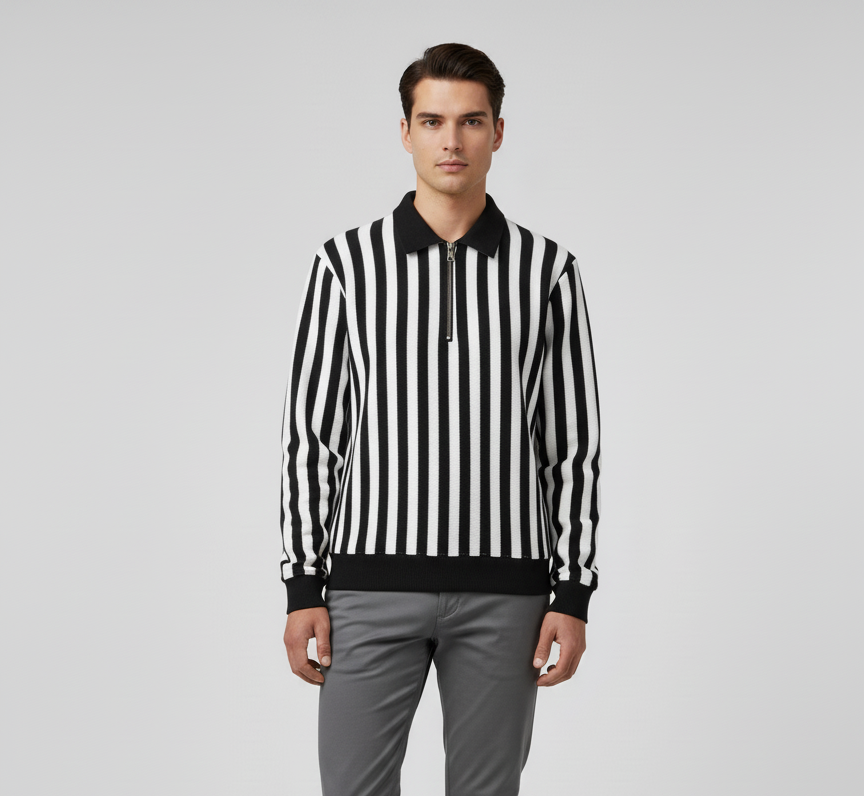 Old Money Zip-Up ZM-09