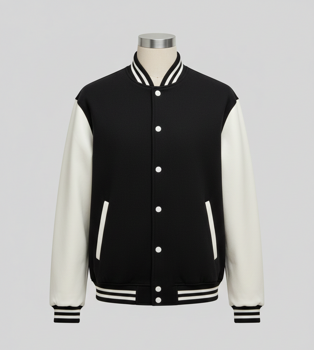 Baseball  Jacket (Black)