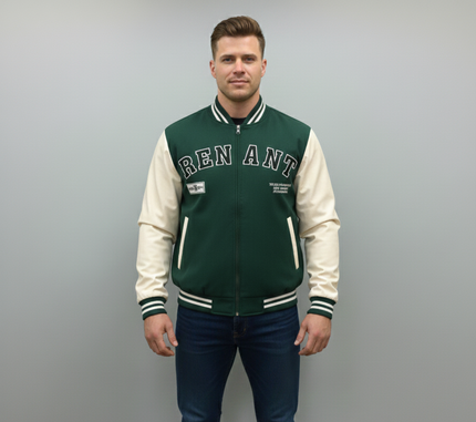 Varsity Jacket (Dark Green)