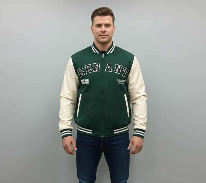 Varsity Jacket (Dark Green)