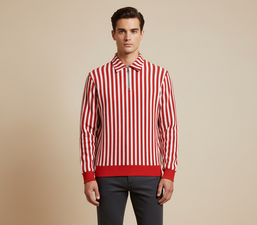 Old Money Zip-Up ZM-09