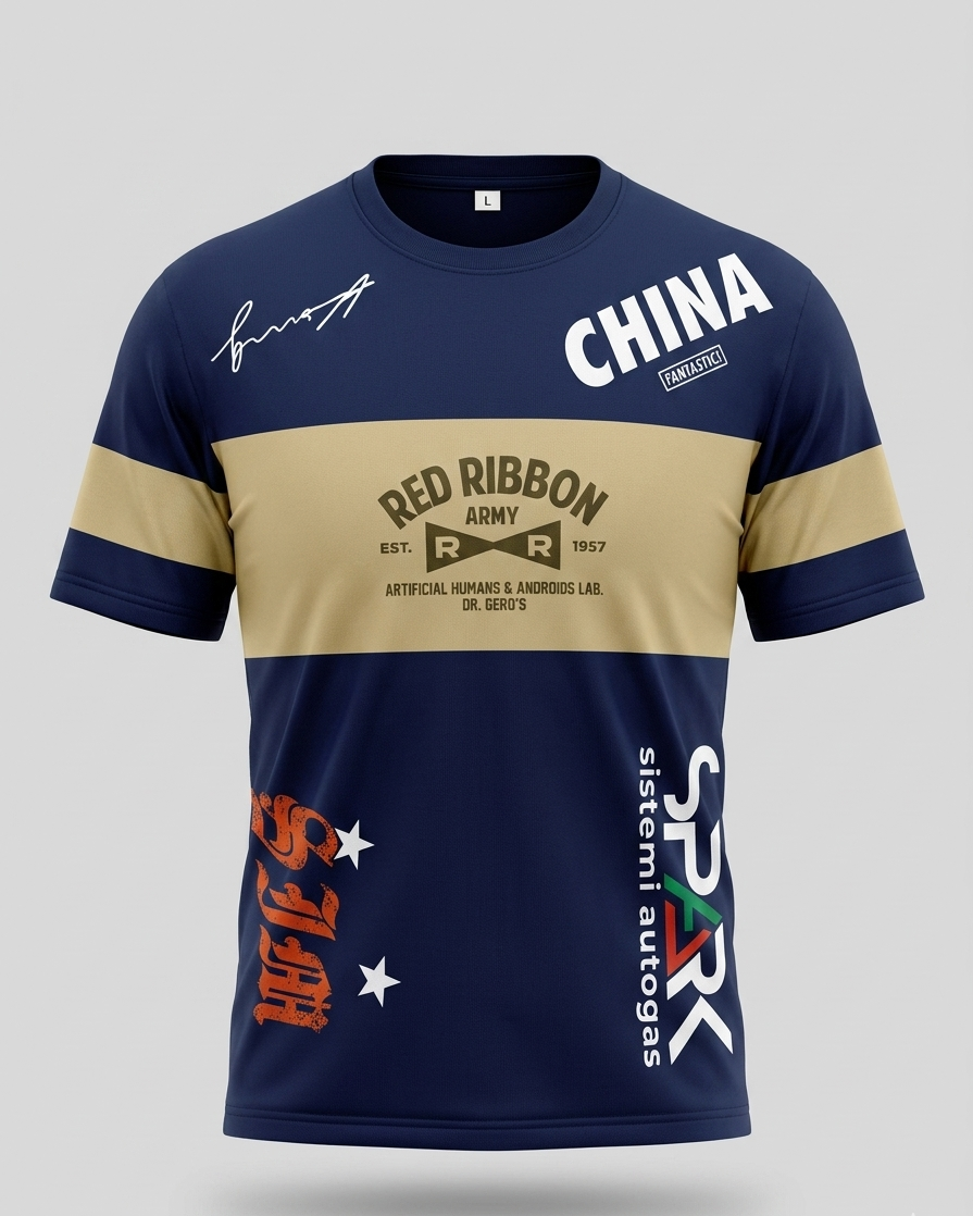 Men's Multi-Graphic T-Shirt -01