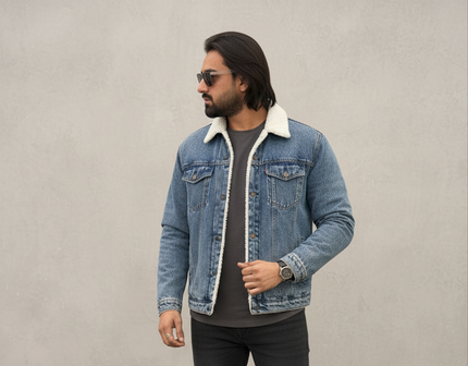 Men's Denim Jacket (Blue)