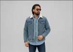 Men's Denim Jacket (Light Blue)