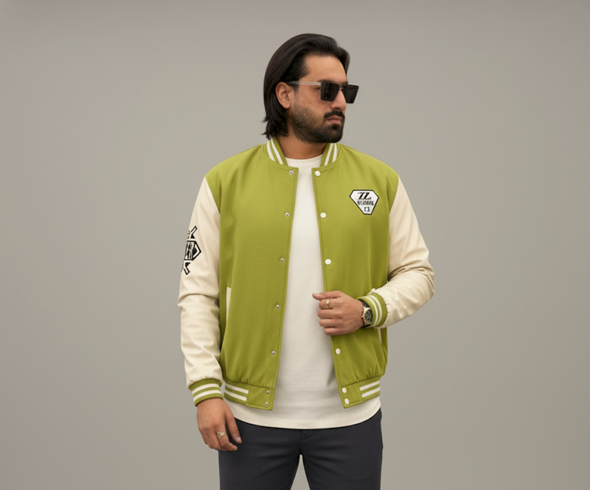 Varsity Jacket (Yellow)