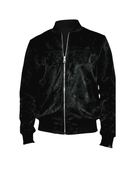 Korean Black Velvet Jacket