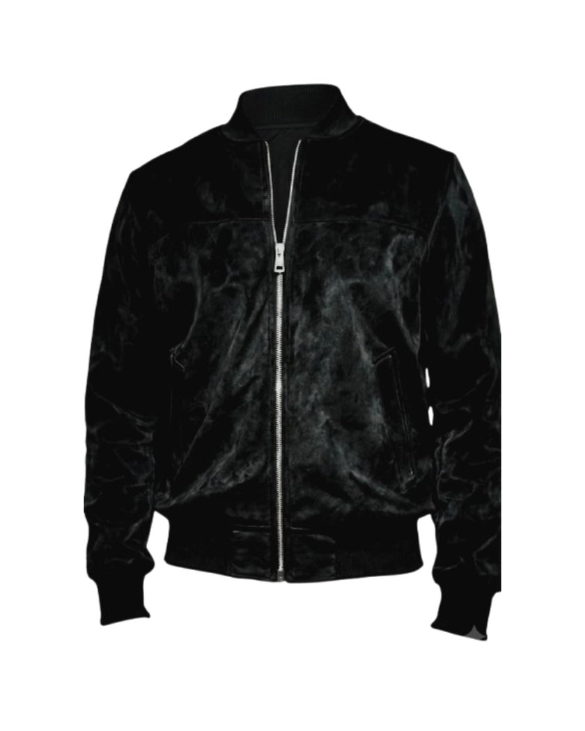 Korean Black Velvet Jacket