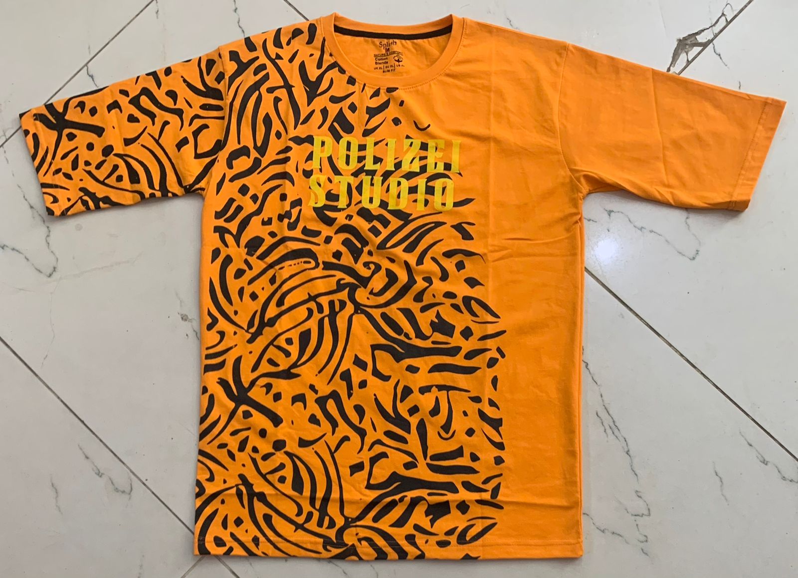 Arabic Down Shoulder (Orange)