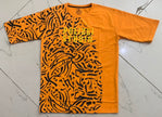 Arabic Down Shoulder (Orange)
