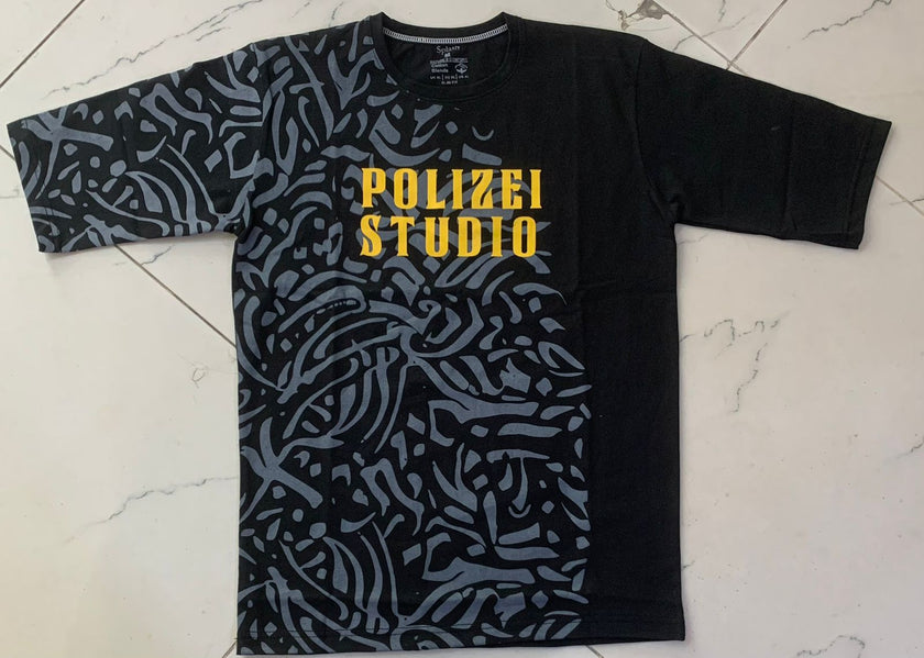 Arabic Down Shoulder (Black)