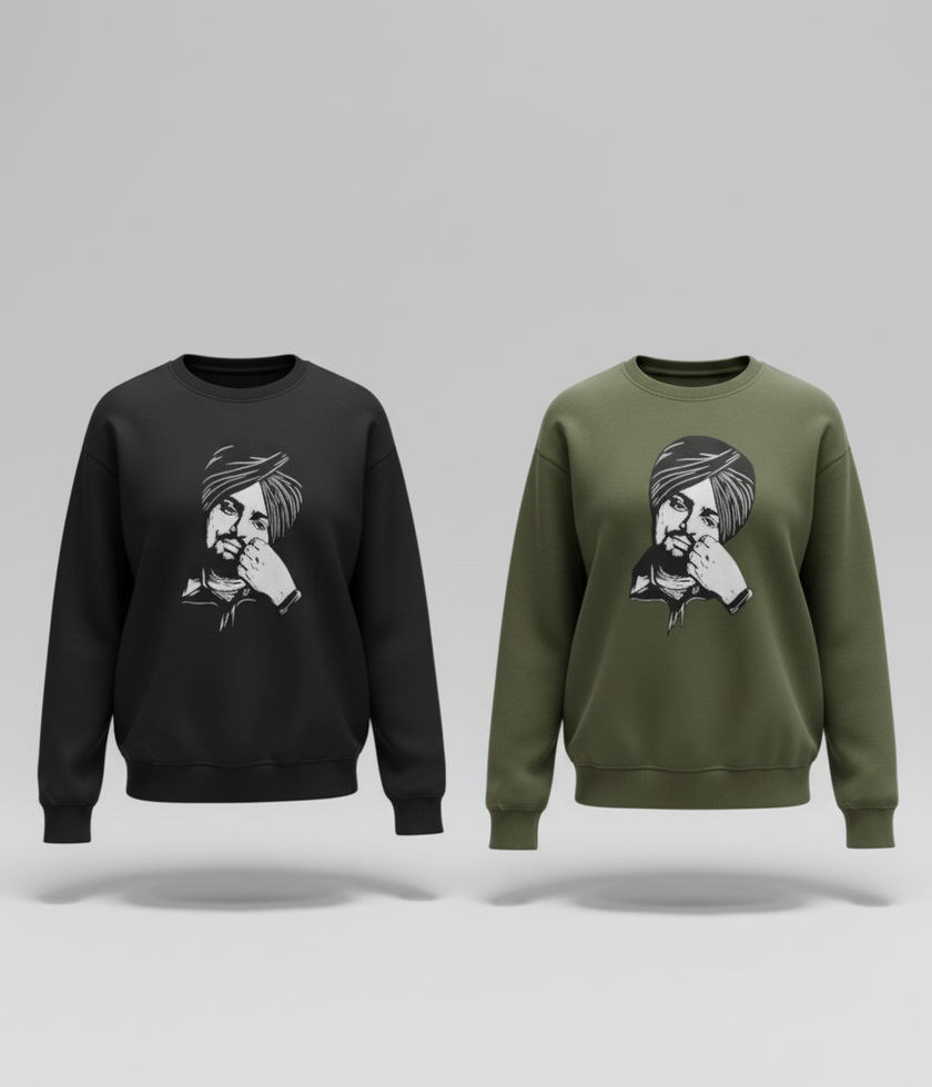 Combo Pack of 2 - Sidhu Moose Wala Sweatshirts