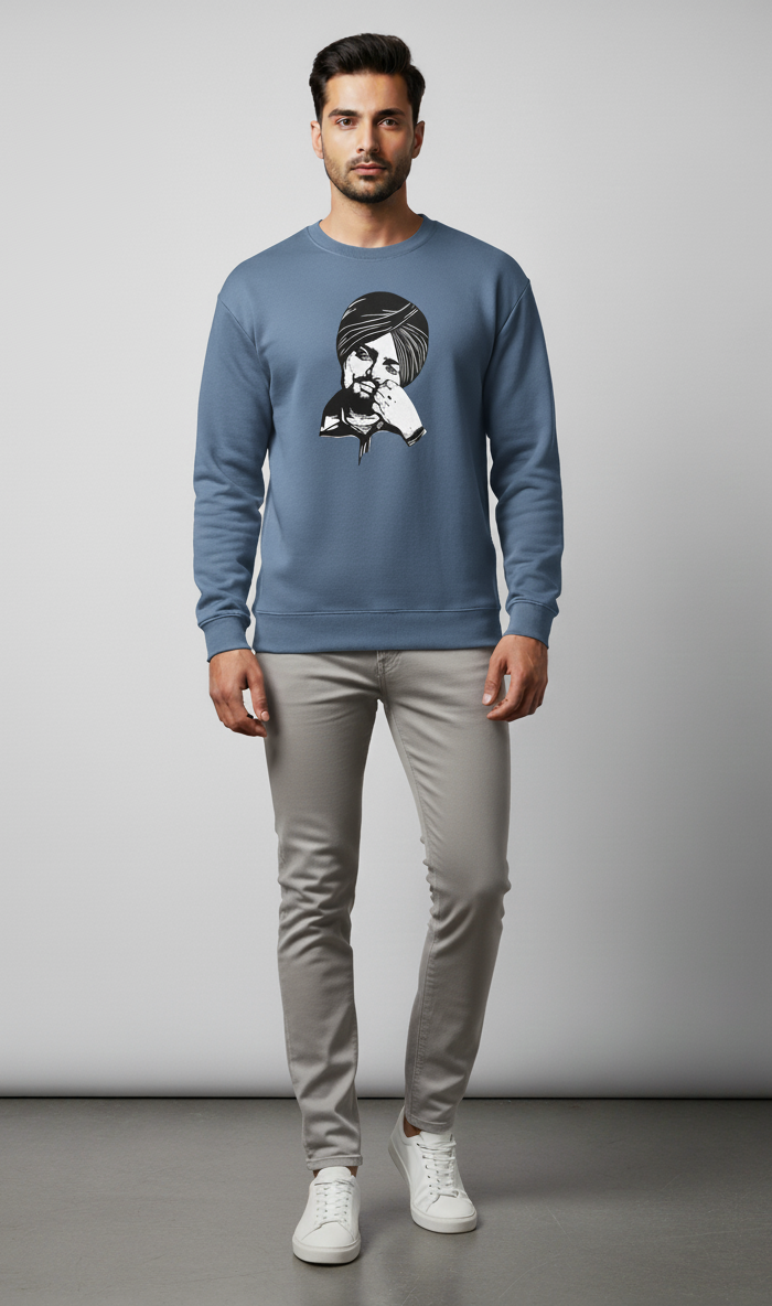 Combo Pack of 2 - Sidhu Moose Wala Sweatshirts