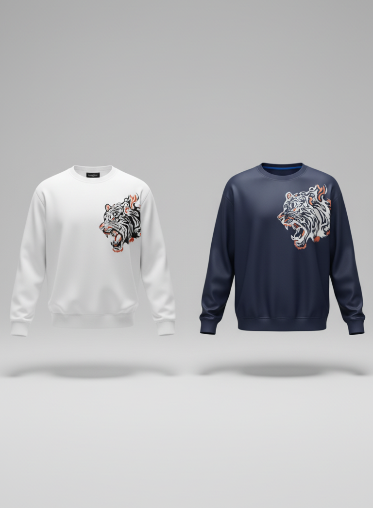 Combo Pack of 2 - Tiger SweatShirts
